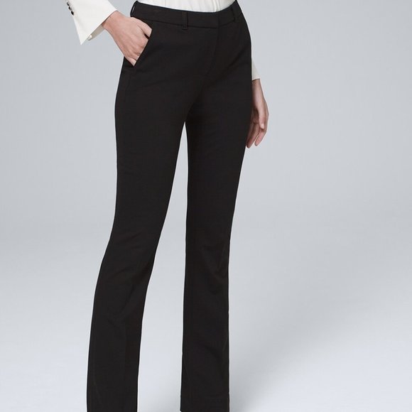 White House Black Market Pants - WHBM Effortless Bootcut Pants, Size 4 Short, EUC
